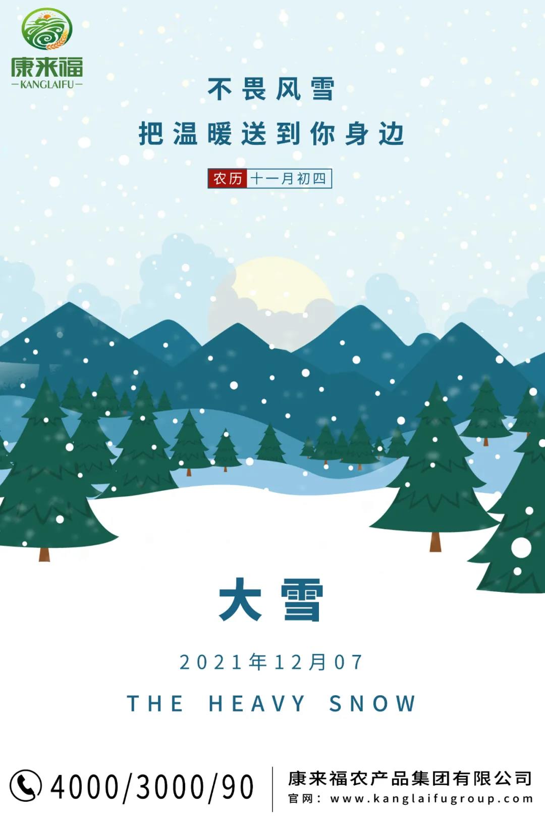 康來福大雪海報